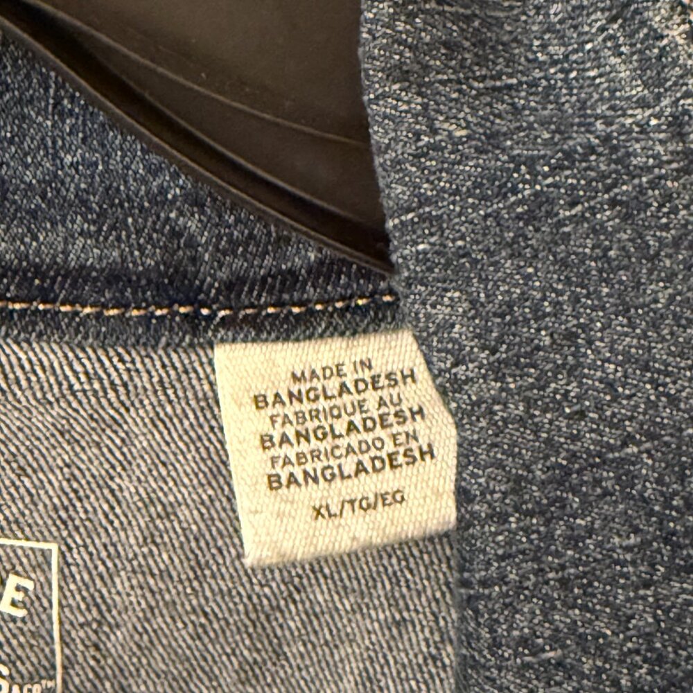 Levi's Signature Women's Denim Blue Jean Stretch Comfort Jacket Size XL - Picture 13 of 14